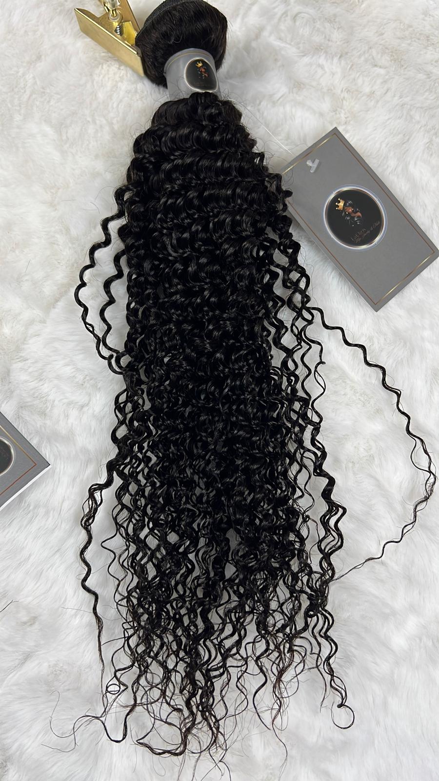 Malaysian Virgin Human Hair Bundles - Kinky Curls